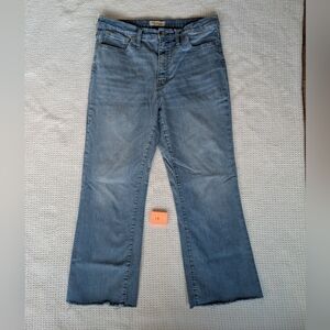 Madewell Cali Demi Boot Cut Jean // Light Wash